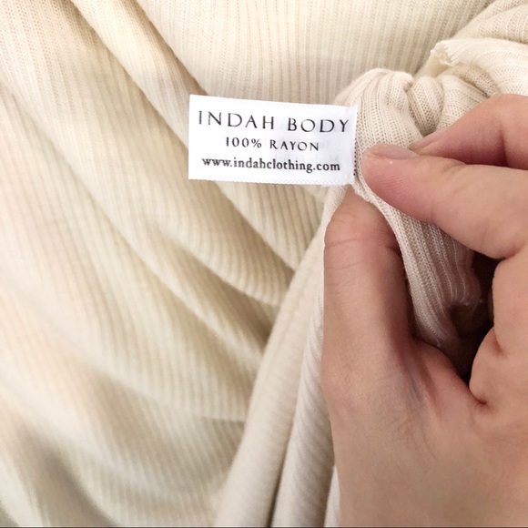 {Indah} Little Lies Bustier Ribbed Midi Slip Dress - Picture 7 of 8